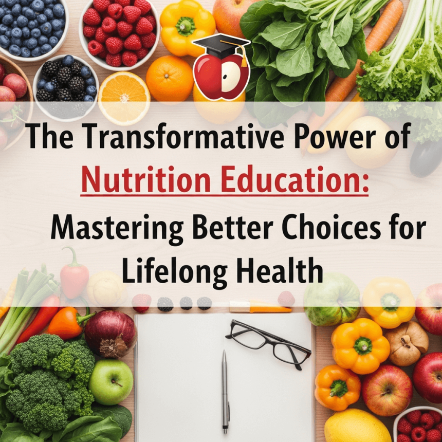 The Transformative Power of Nutrition Education: Mastering Better Choices for Lifelong Health