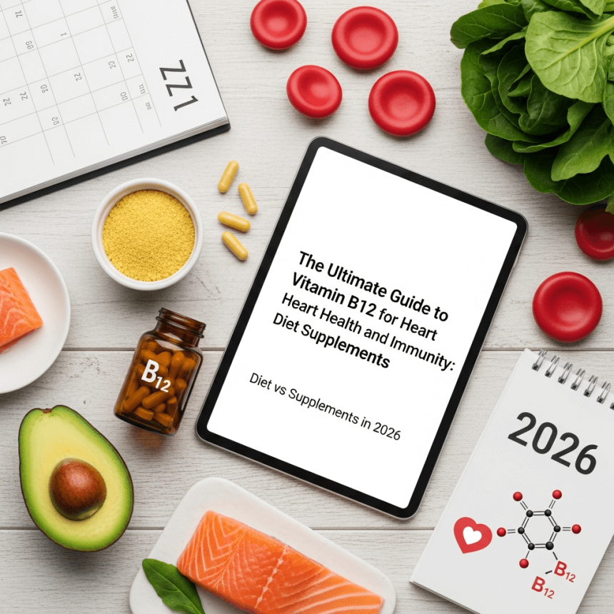 The Ultimate Guide to Vitamin B12 for Heart Health and Immunity: Diet vs Supplements in 2026