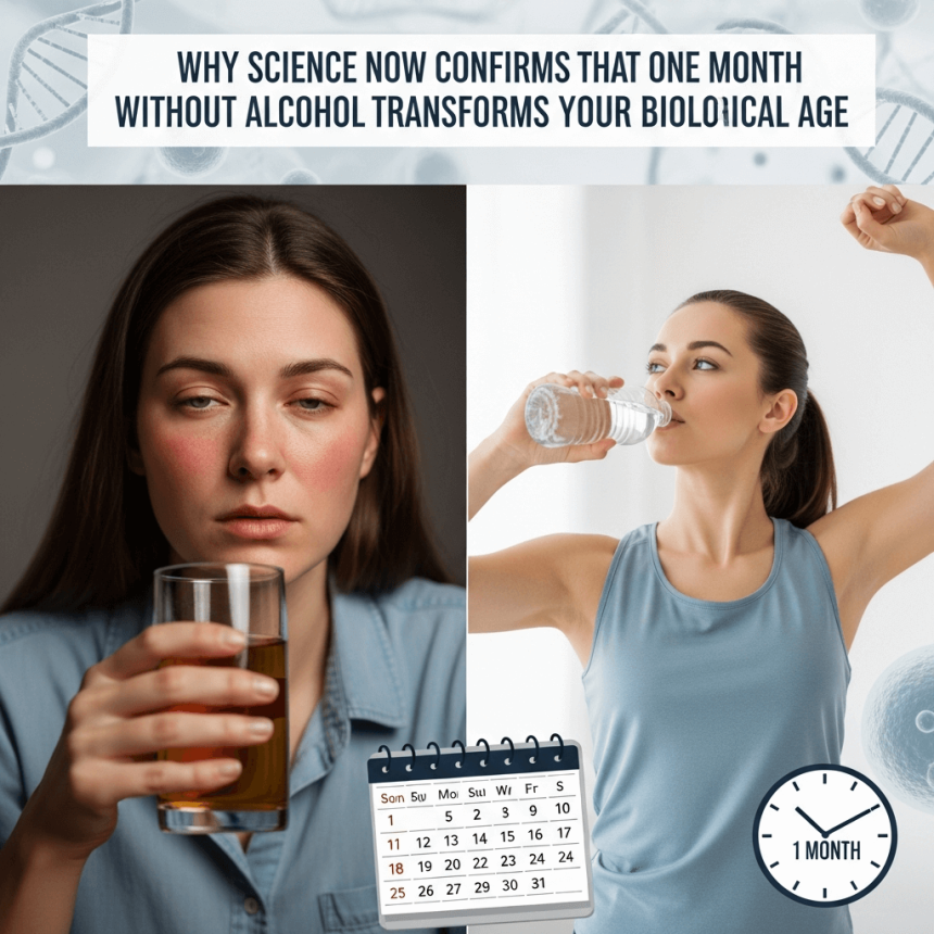 Why Science Now Confirms That One Month Without Alcohol Transforms Your Biological Age