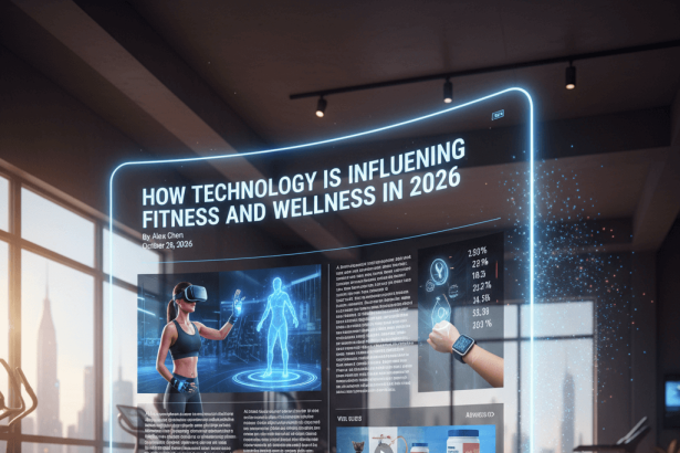 How Technology Is Redefining Fitness and Wellness in 2026