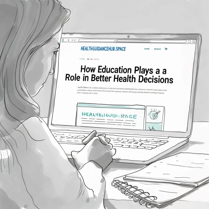 How Education Plays a Role in Better Health Decisions