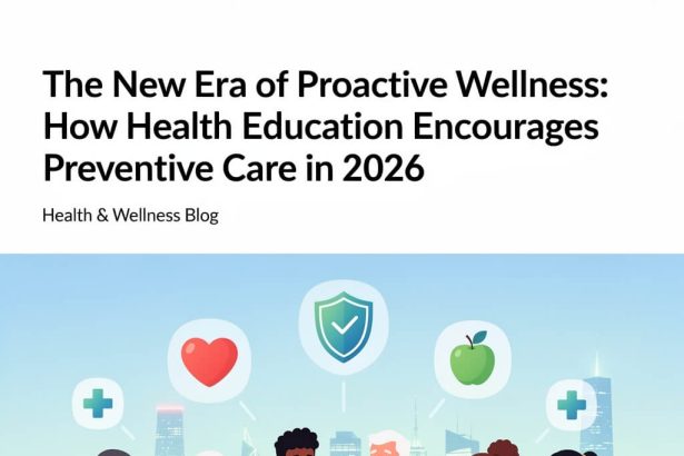 The New Era of Proactive Wellness: How Health Education Encourages Preventive Care in 2026