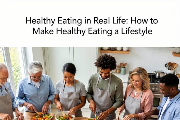 Healthy Eating in Real Life: How to Make Healthy Eating a Lifestyle
