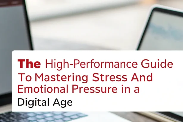 The High-Performance Guide to Mastering Stress and Emotional Pressure in a Digital Age