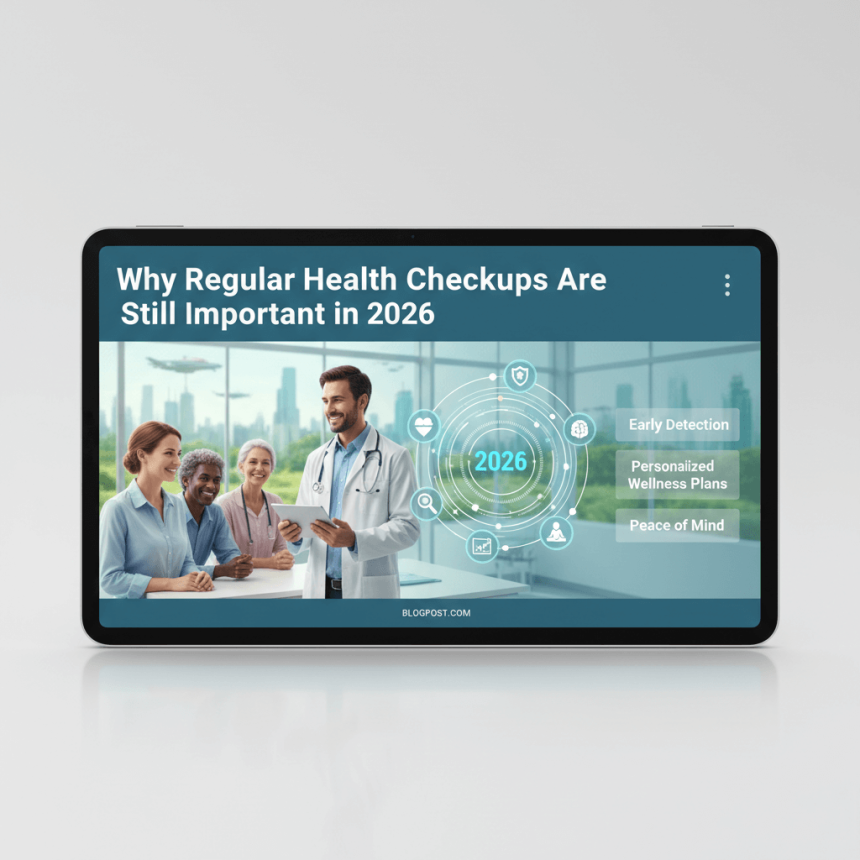 Why Regular Health Checkups Are Still Important