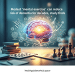 Modest mental exercise can reduce risk of dementia for decades study finds