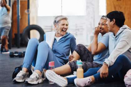 Old People in the Gym (Health Guidance Hub)